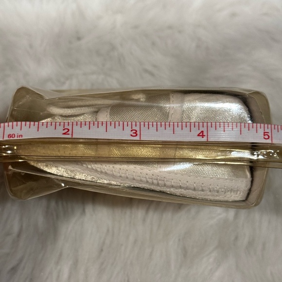 Vintage Baby White/Silver Christening Shoes - Picture 6 of 7